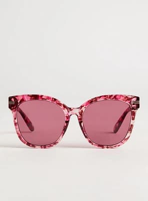 Square Ombre Lens Sunglasses