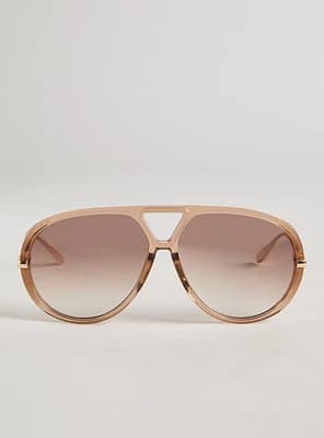 Rounded Aviator Sunglasses
