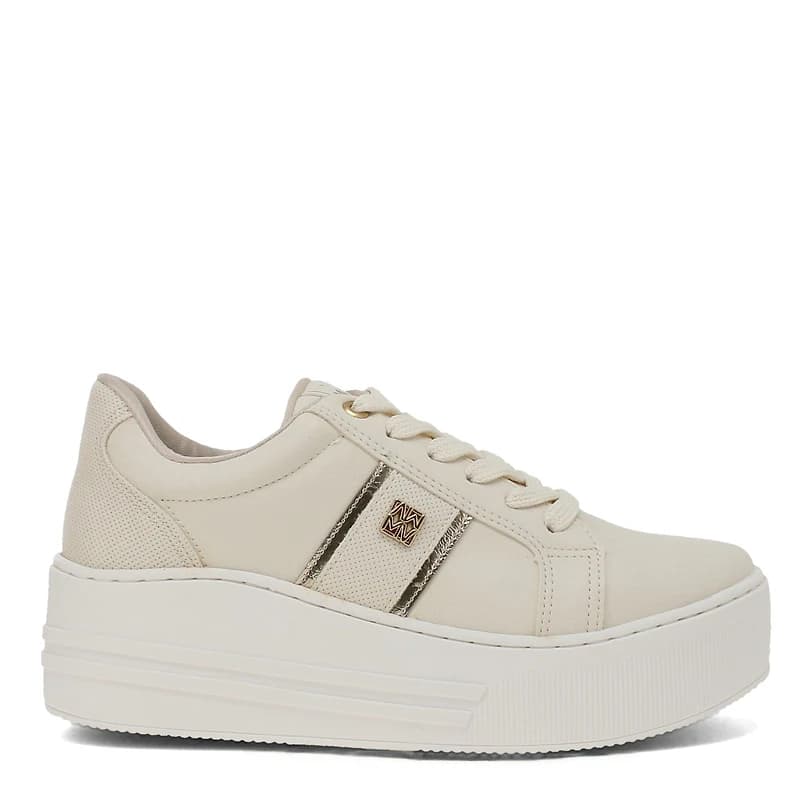 LYRAVIN Cream Faux Leather