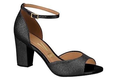 ADIBA Black Faux Leather