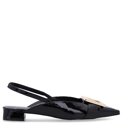 ELSINA BLACK LEATHER