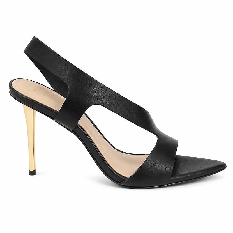 NAYELA Black Leather