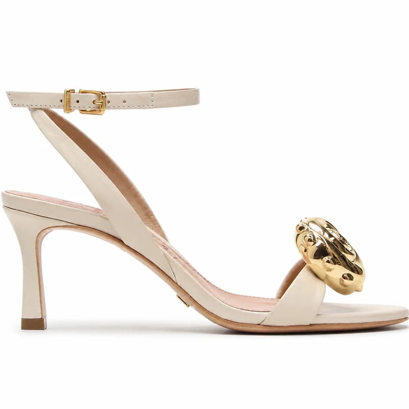 NOVINA White Leather