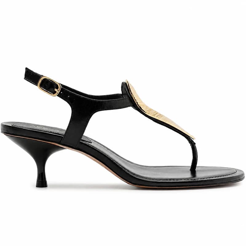 DELFIRA Black Leather