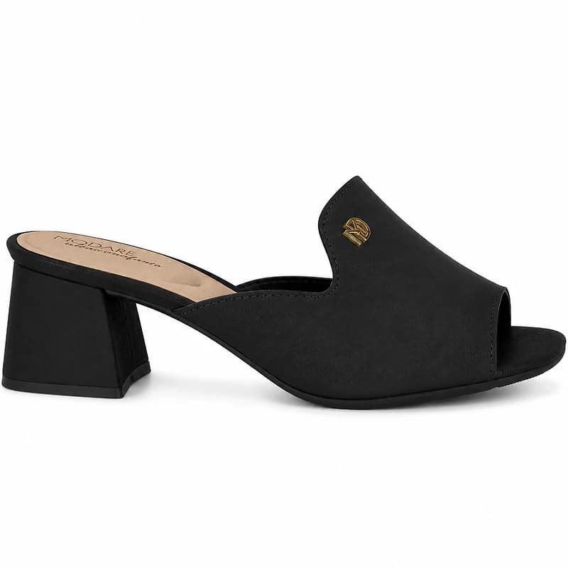ELIRE Black Faux Leather