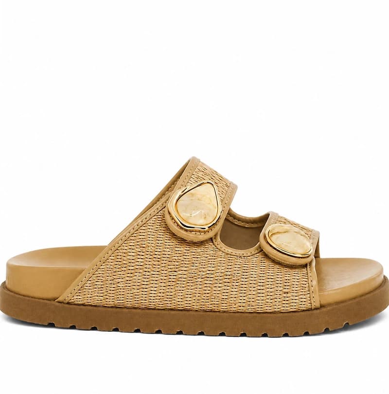 ILIRIA BEIGE RAFFIA