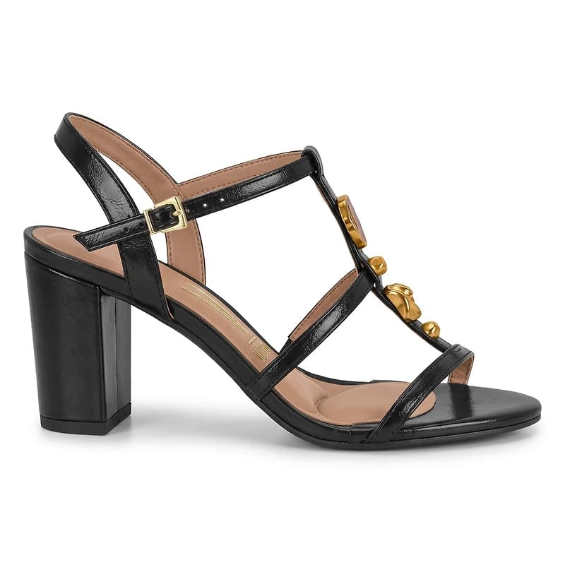 ANELIS Black Faux Leather