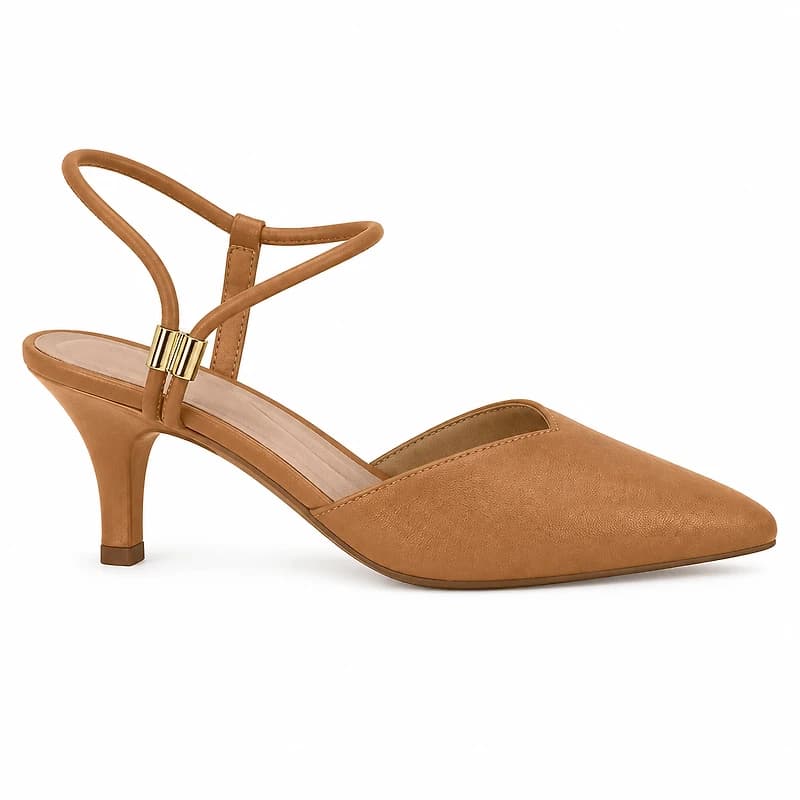 GALATEA Camel Faux Leather