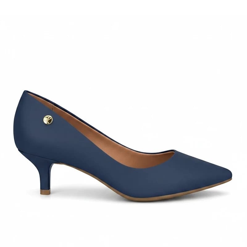 ALINA Navy Faux Leather