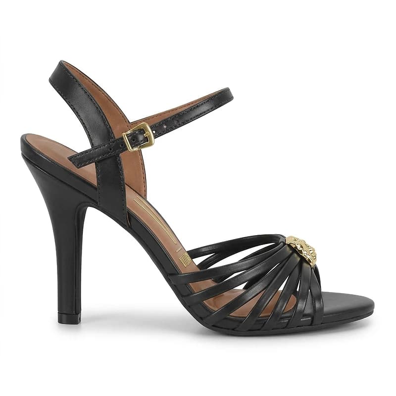ANKE Black Faux Leather