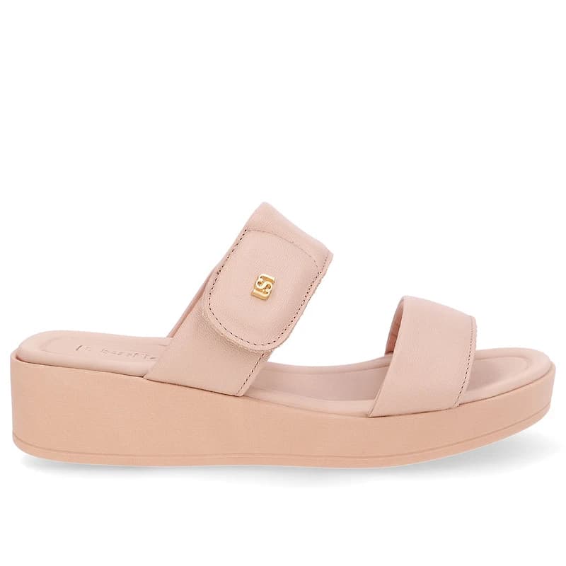 DELPHINE Pink Leather