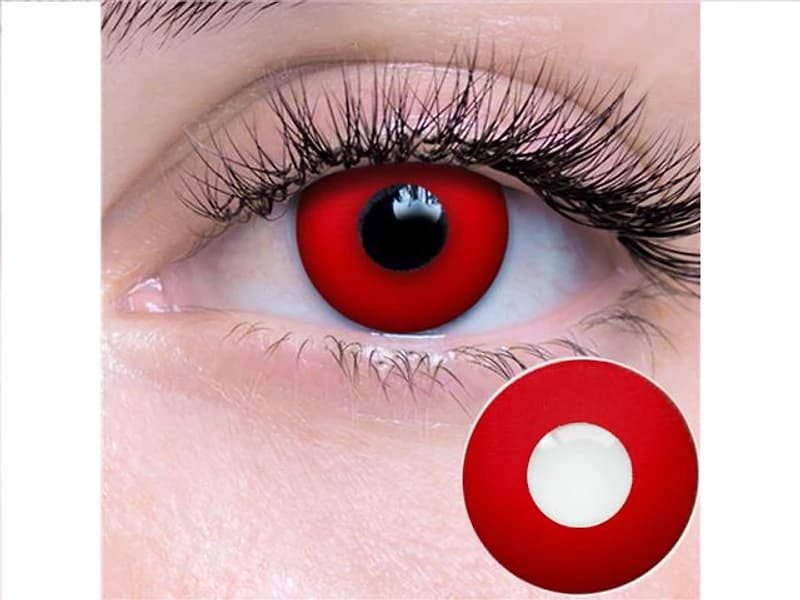 09.001 Devil Red Contact Lenses