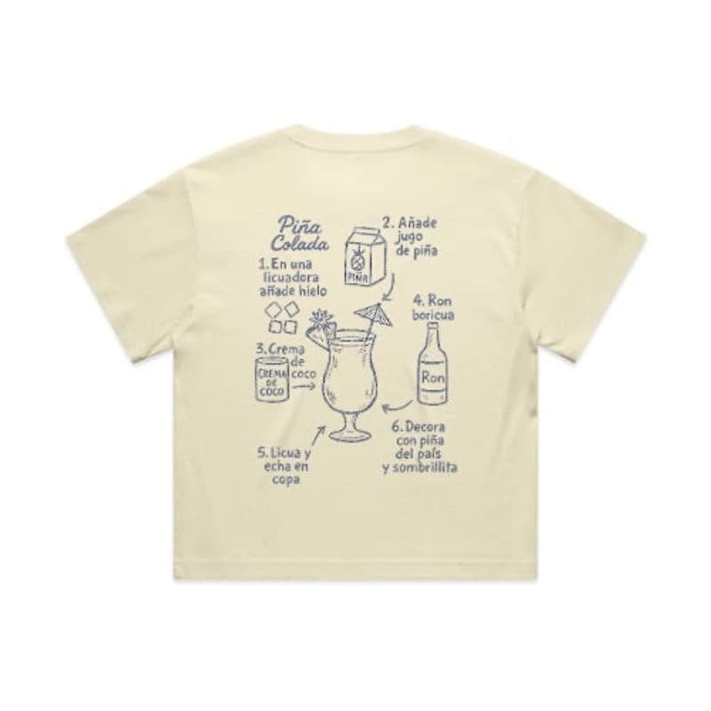 Piña Colada crop top