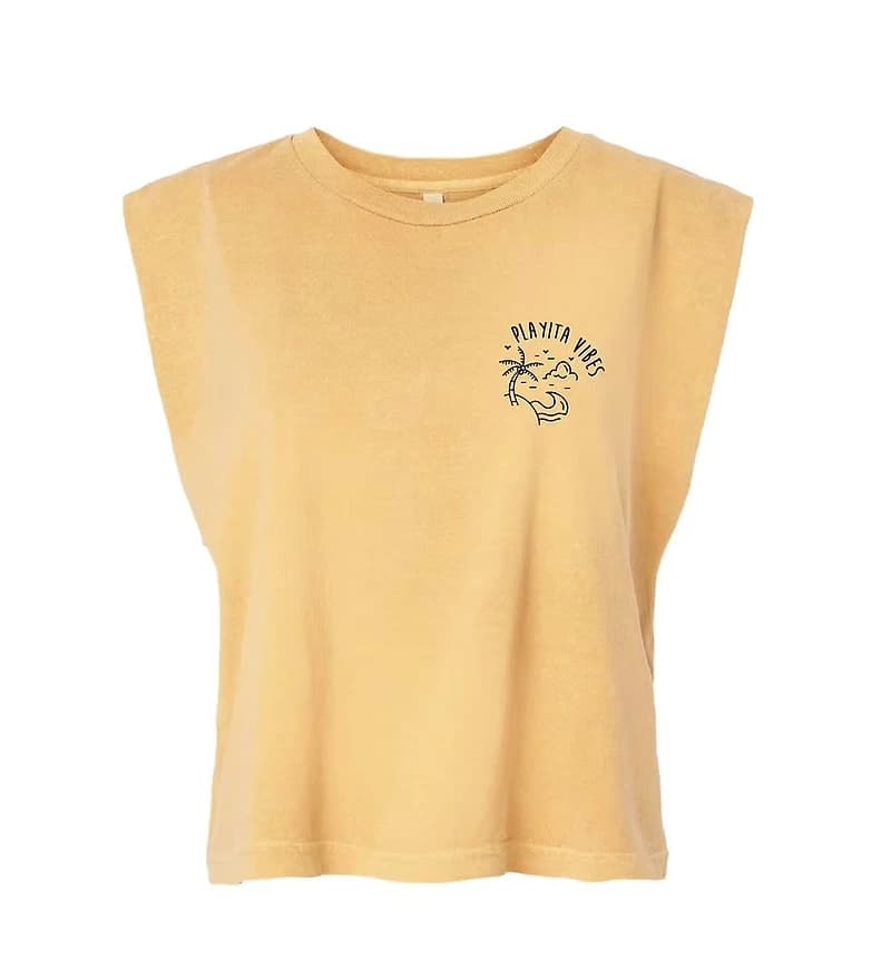 Playita Vibes (Heavyweight women Muscle Tee)