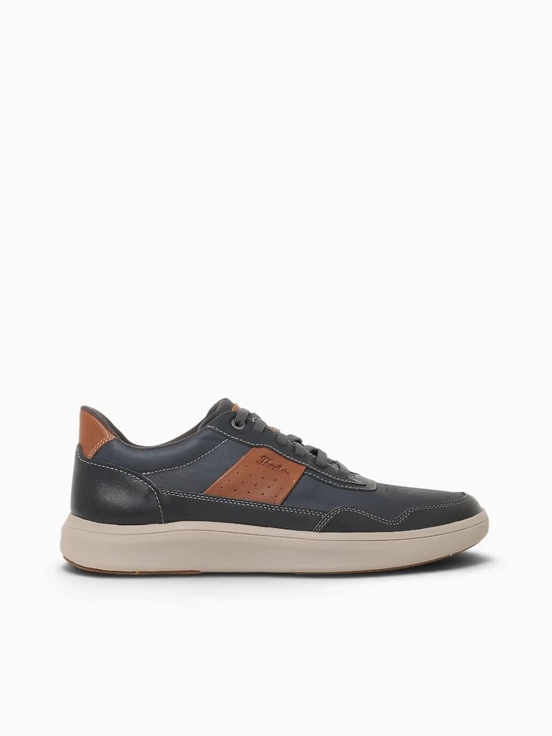 Crosstour Casual Lace Up Navy Cognac