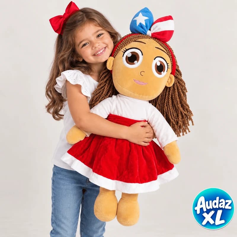 Peluche XL | La Jibarita - Coleccion Audaz XL