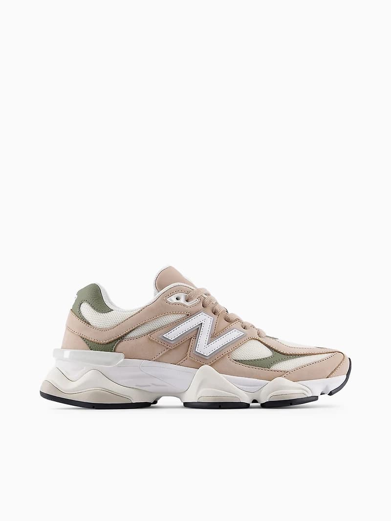 9060 Beige Green leather