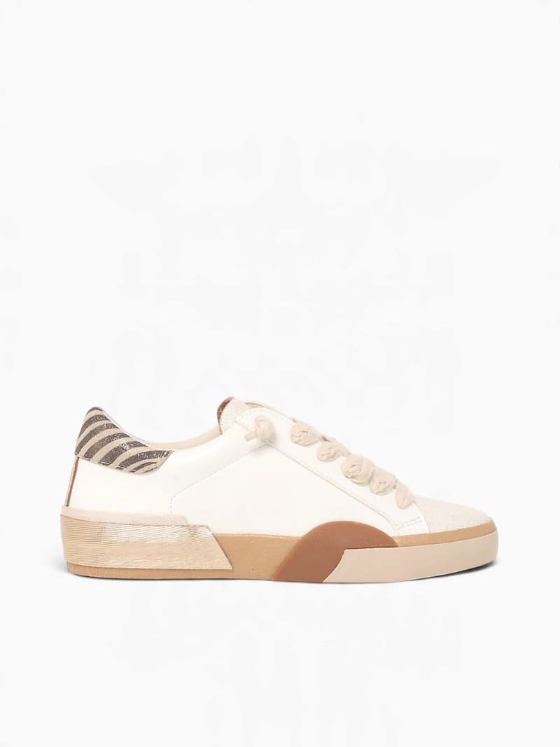 Zina True White Leather