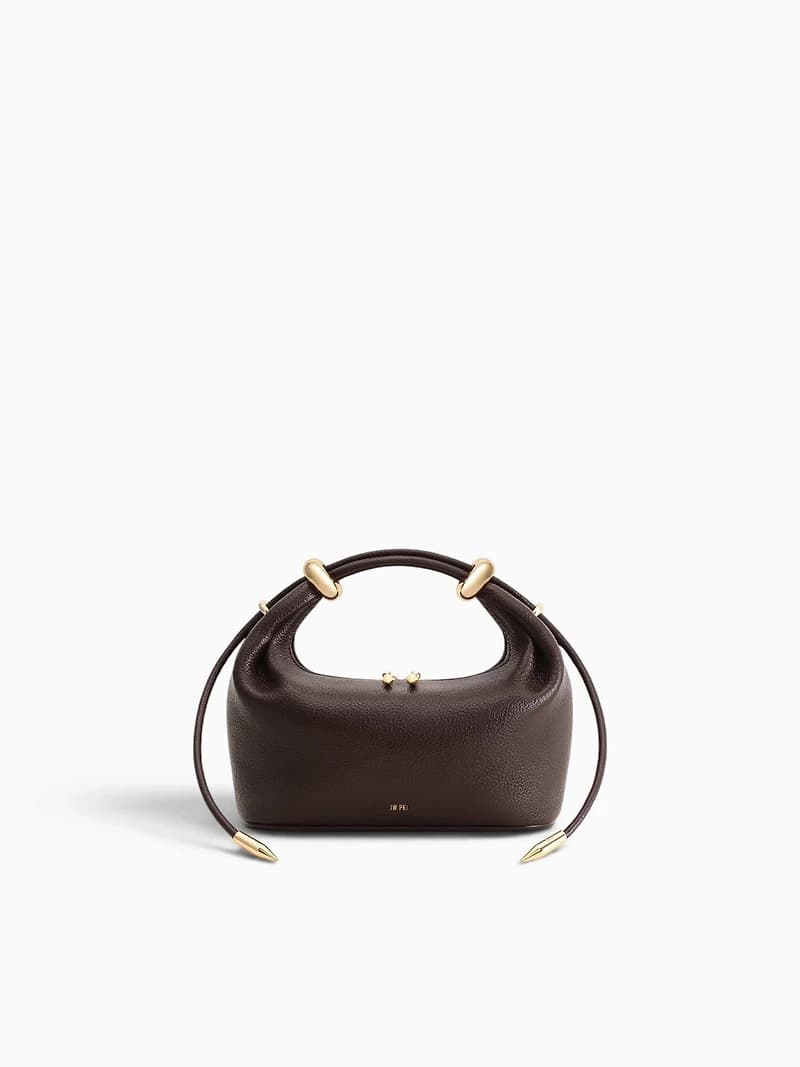 Ellie Top Handle Dark Brown