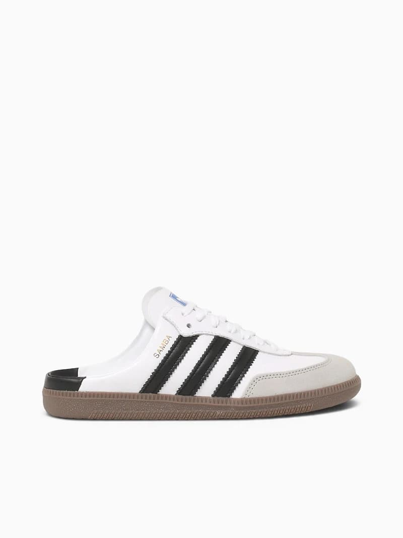 Samba Og Mule W Cloud Wht Blk leather