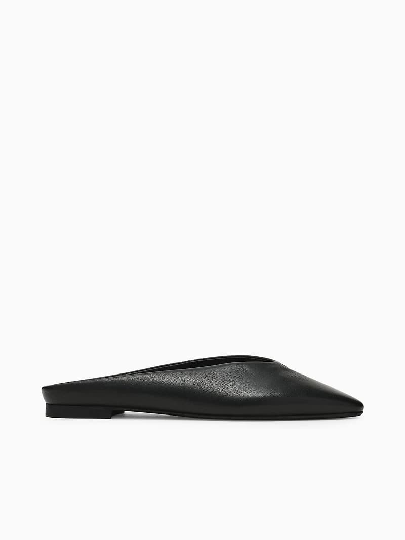 Sherman Black Leather