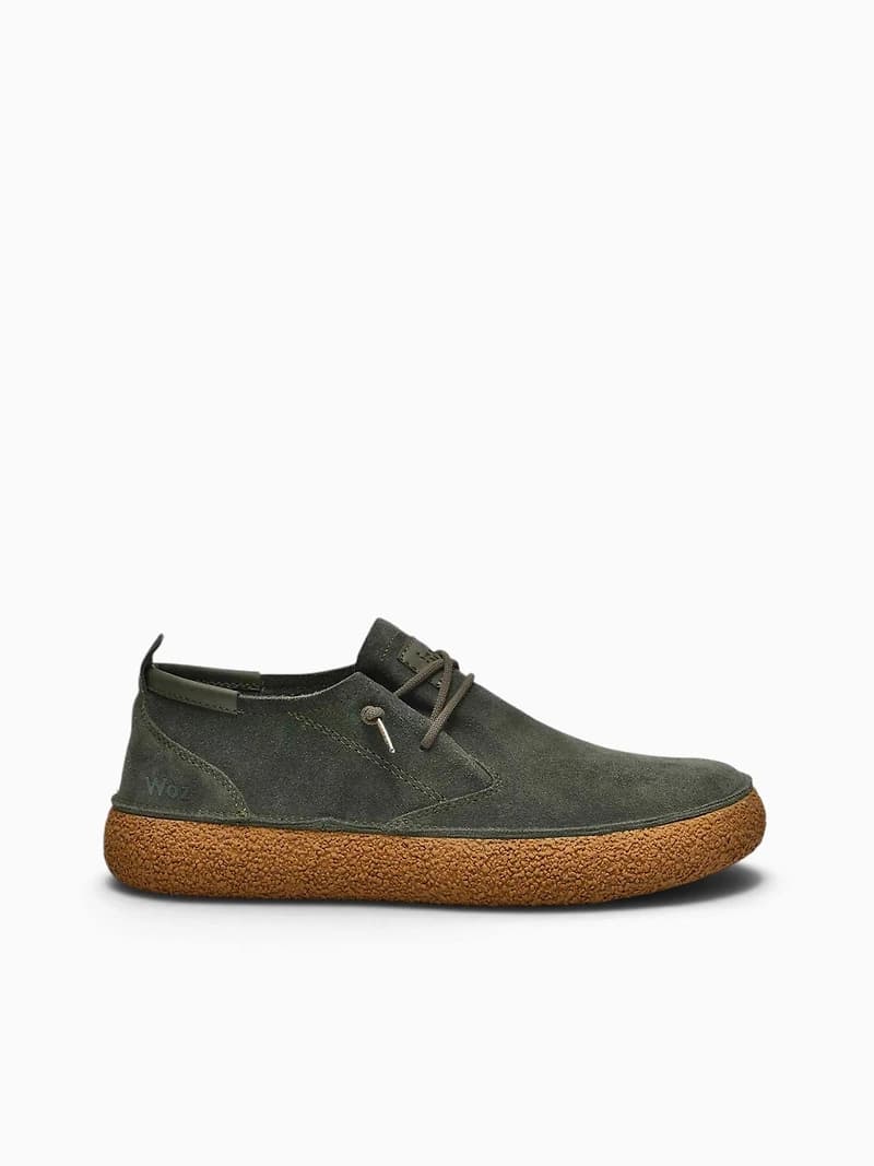 Stride Step Wood Suede