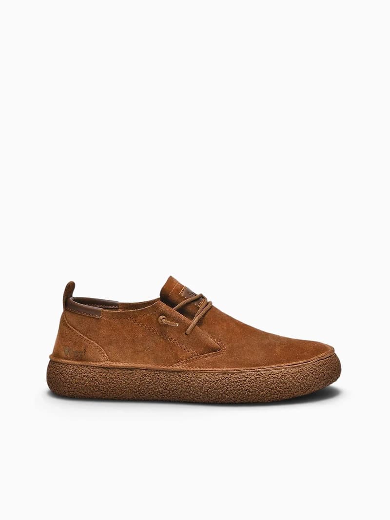 Stride Step Brown Suede