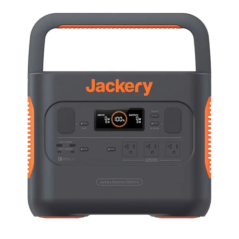 Jackery Explorer 2000 Pro Portable Power Station / 4,400W Peak