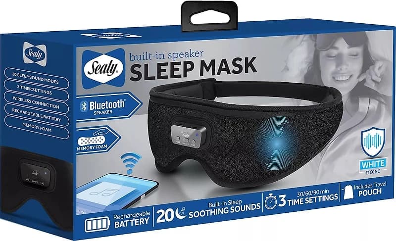 SEALY SLEEP MASK BUILT-IN SPEAKER